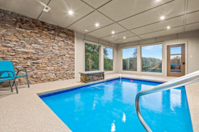 Overlook Swim Lodge - Indoor Heated Pool, 3 Decks, Hot Tub, Theatre, Game Room - Minutes to PF & Dollywood